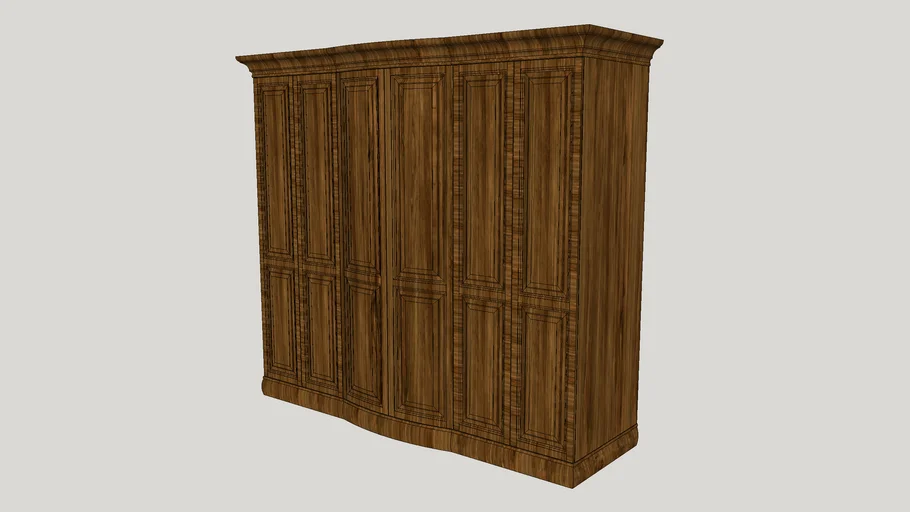 Rustic wardrobe
