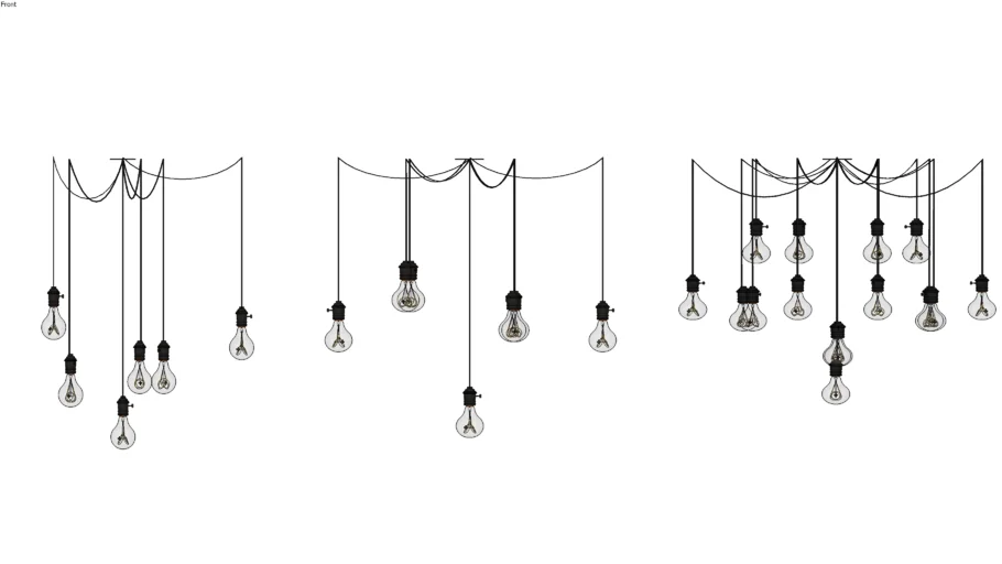 Pendente lâmpada de filamento incandescente | filament lamp
