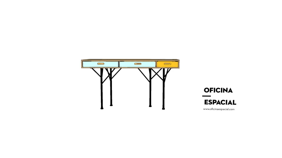 Escrivaninha Caixas Oficina Espacial
