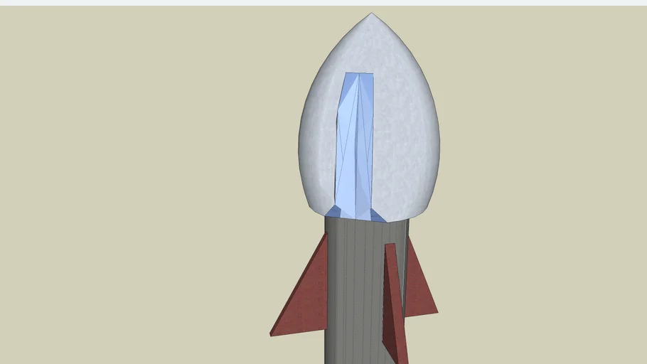 rocket ship | 3D Warehouse