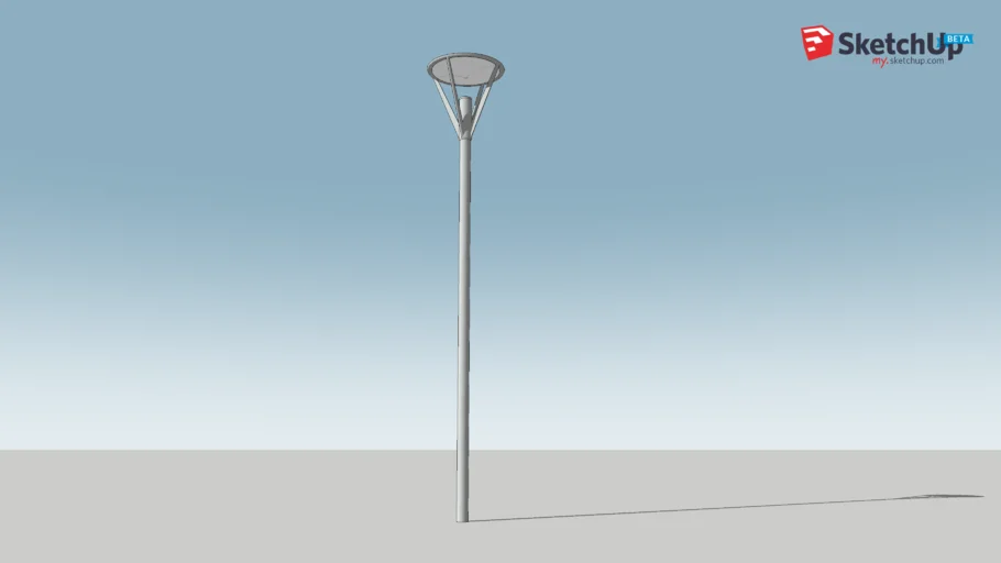 MINISLOT DISK POLE - outdoor lighting
