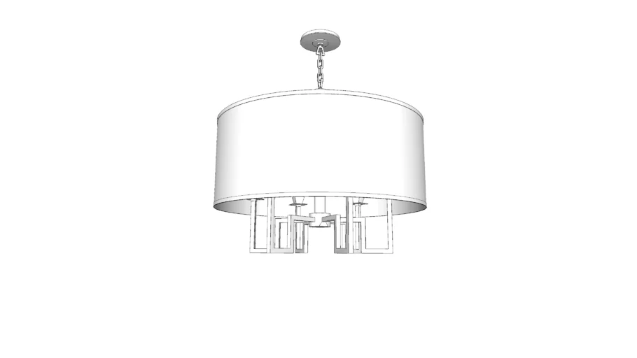 Norwell 9677 Maya Drum Pendant