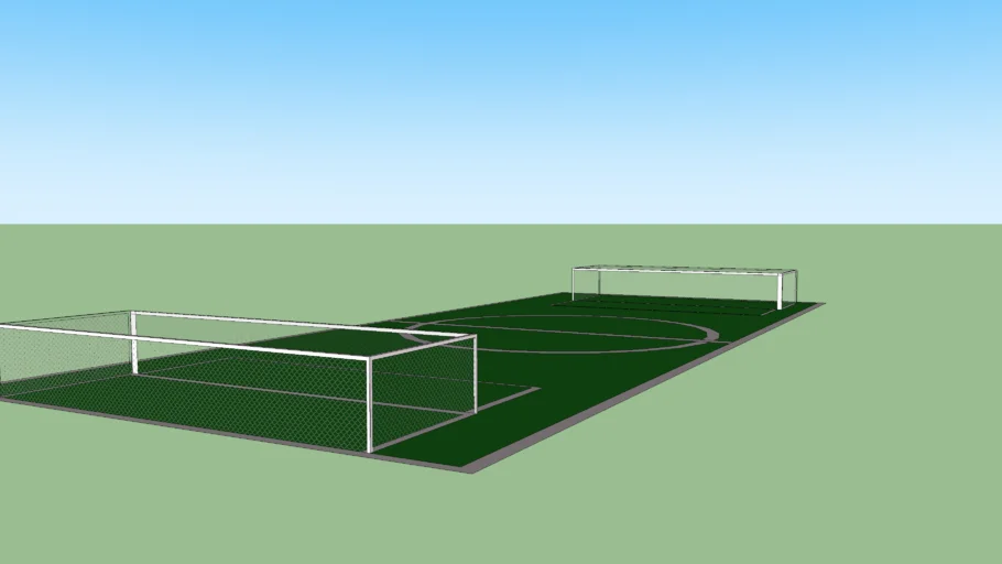 Mini soccer field