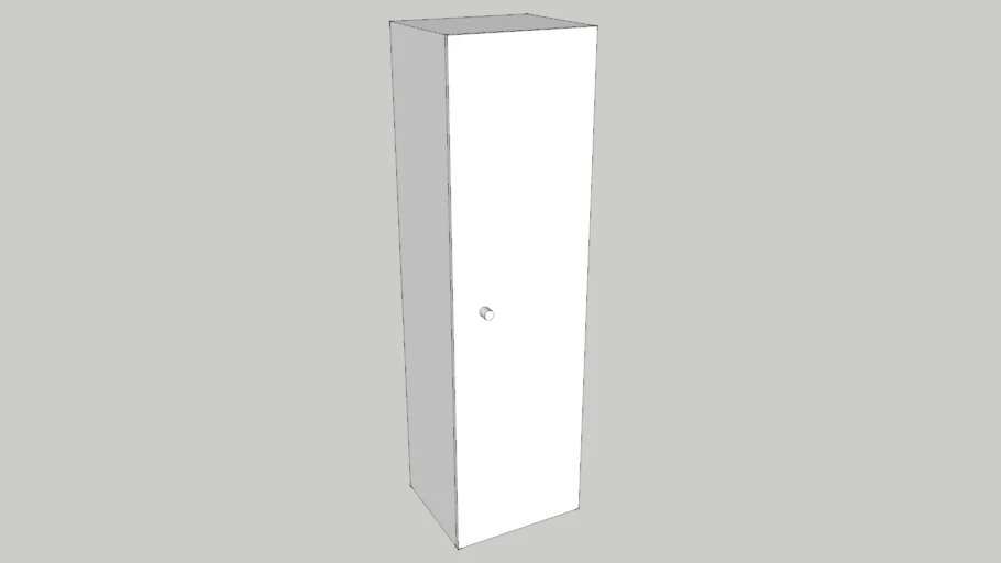 Armoire penderie 60