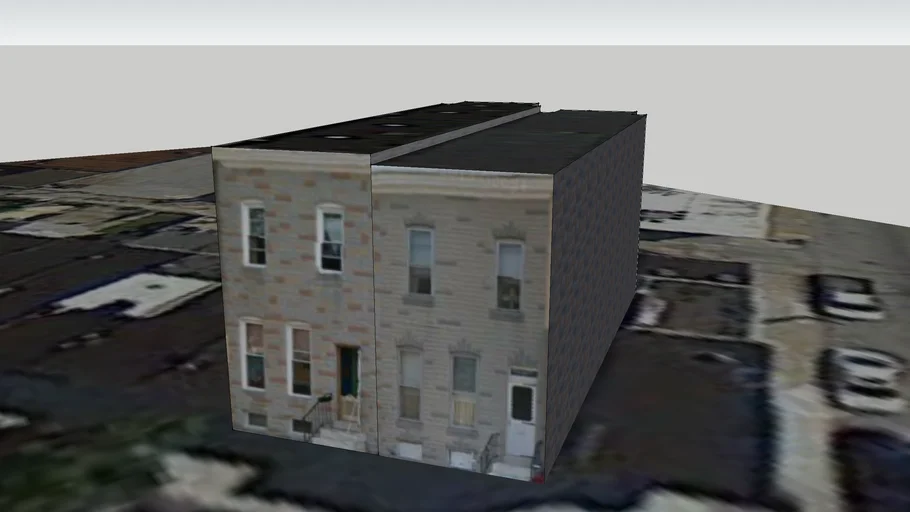 Formstone Rowhouses