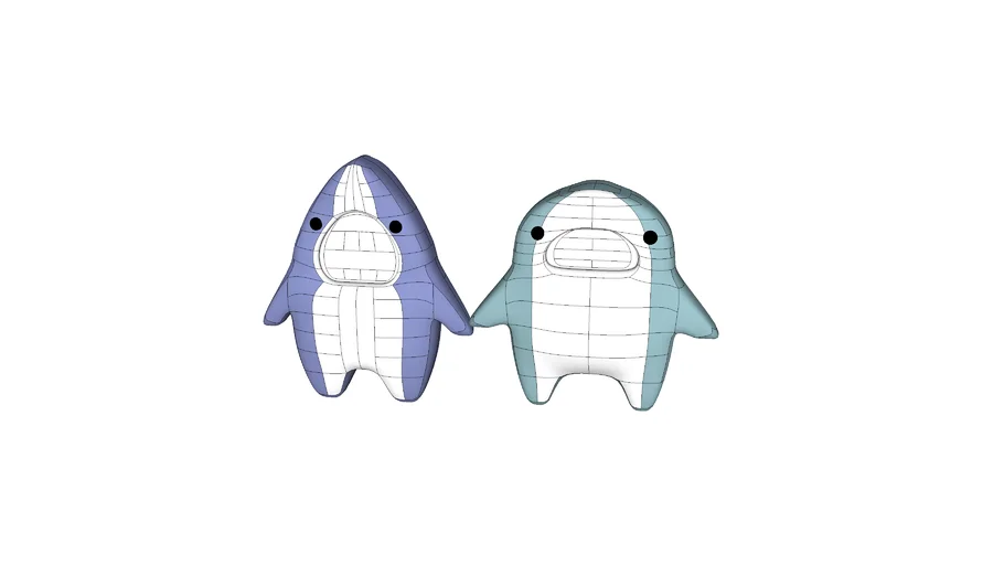 2 chú cá mập cute