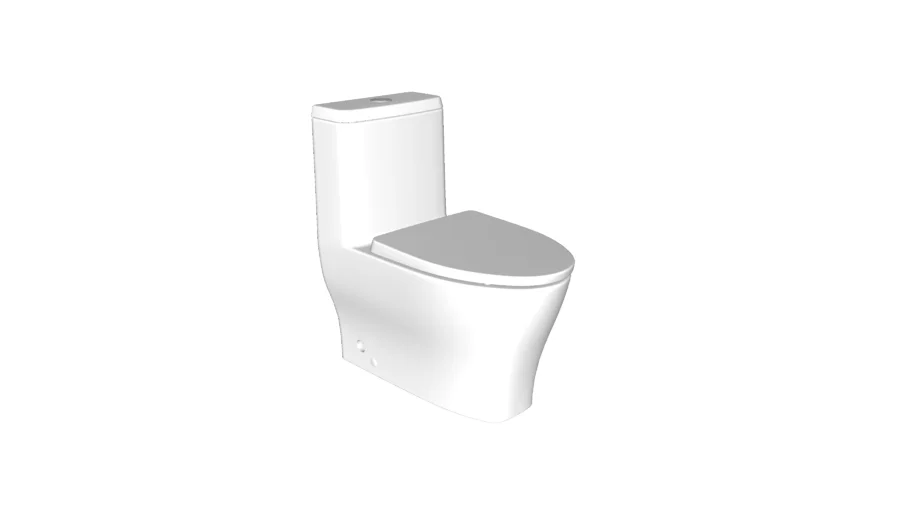 K-23188 Reach(TM) Curv One-piece compact elongated dual-flush toilet with skirted trapway