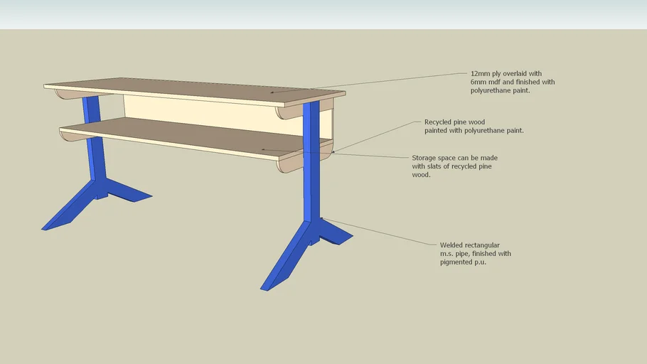College bench