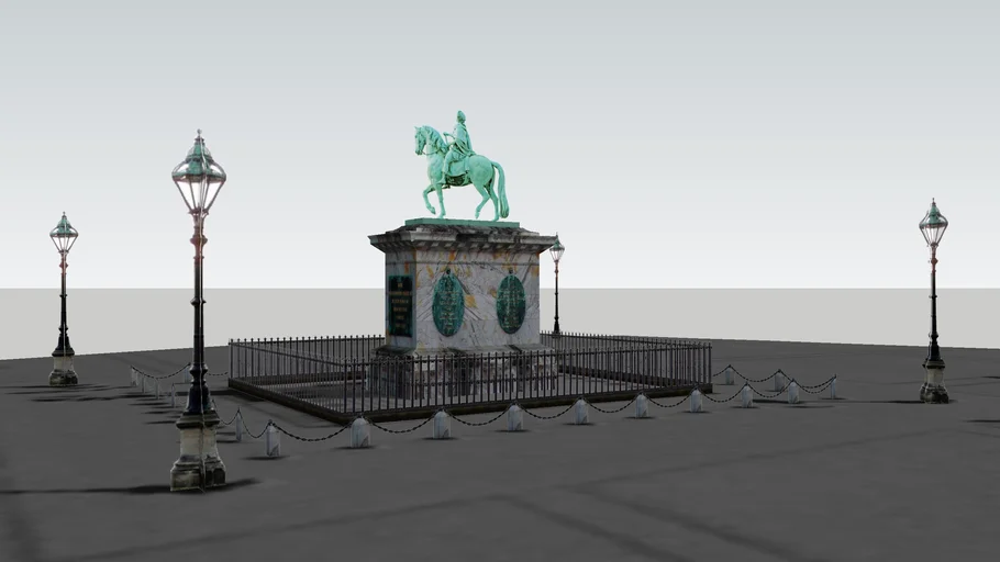 Amalienborg Statue