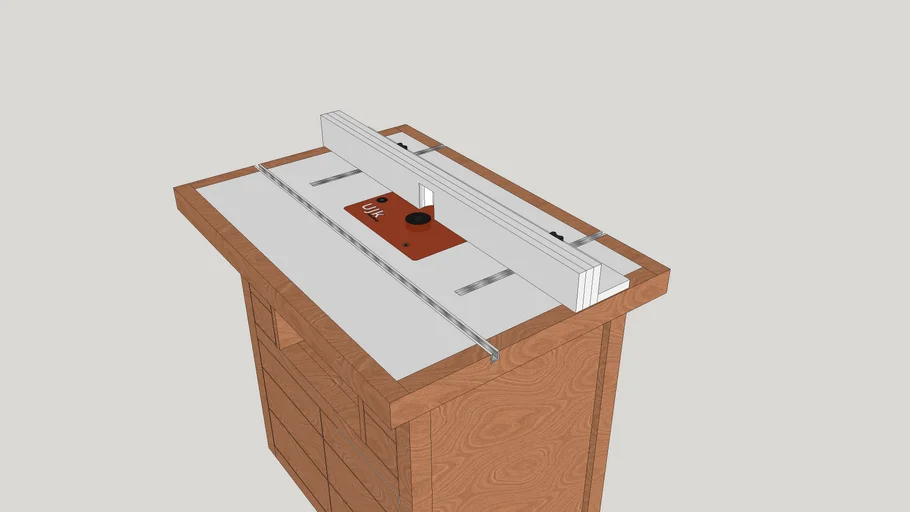 Router Table | 3D Warehouse