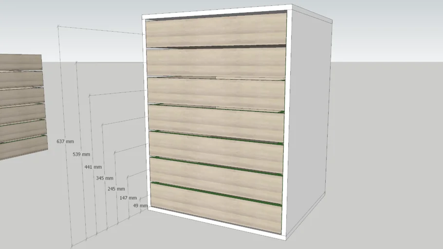 Cajonera sencilla para taller
