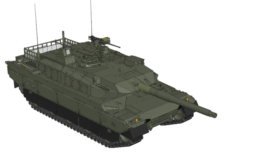 【War Thunder】TYPE 10 3D MODEL