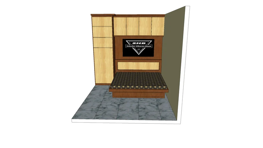 interior kamar | 3D Warehouse