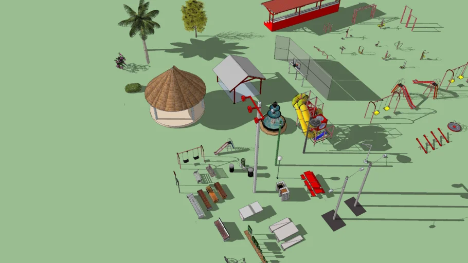 mobiliario parque