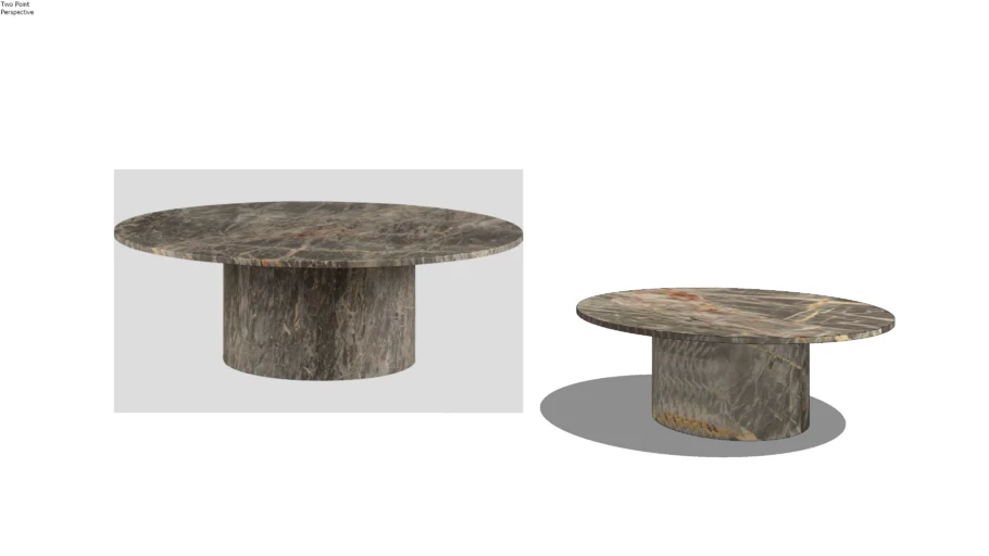 Cora Cocktail Table - Baker Luxe
