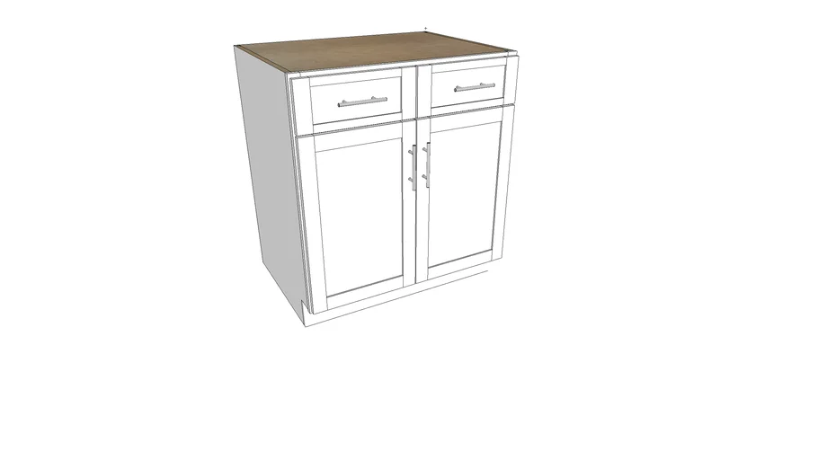 kitchen base cabinet