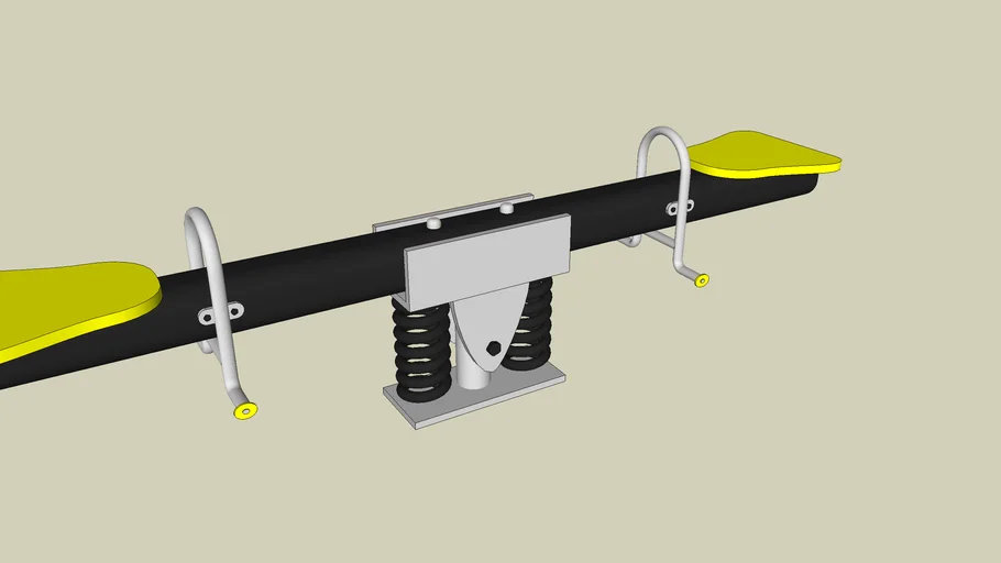 See - Saw with 2 Seater