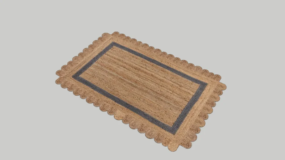 Dunelm Grace Jute Rug