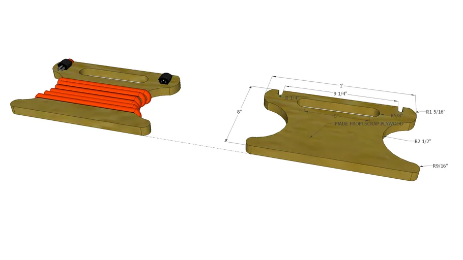 Extension Cord Holder