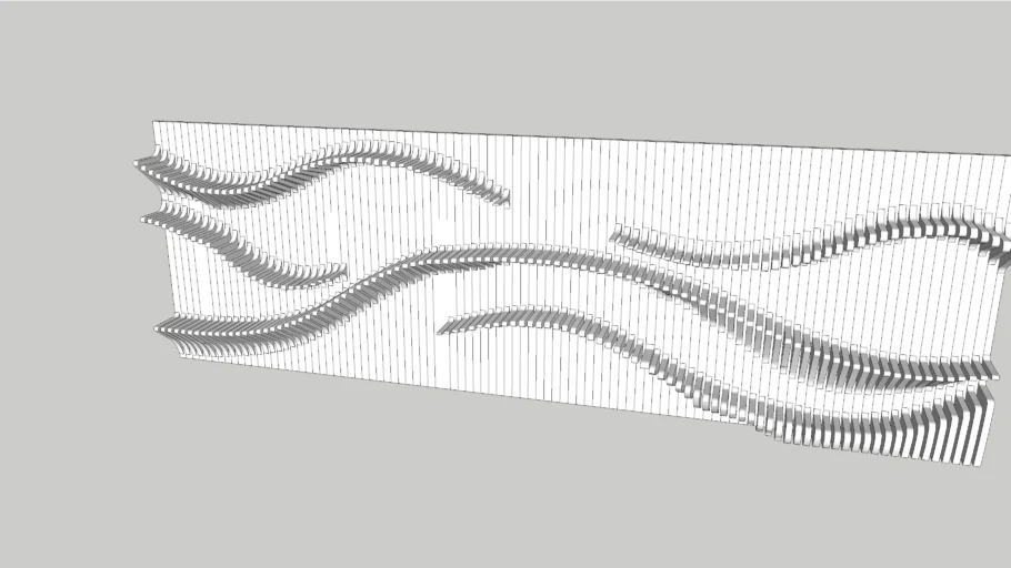 Parametric wall panel