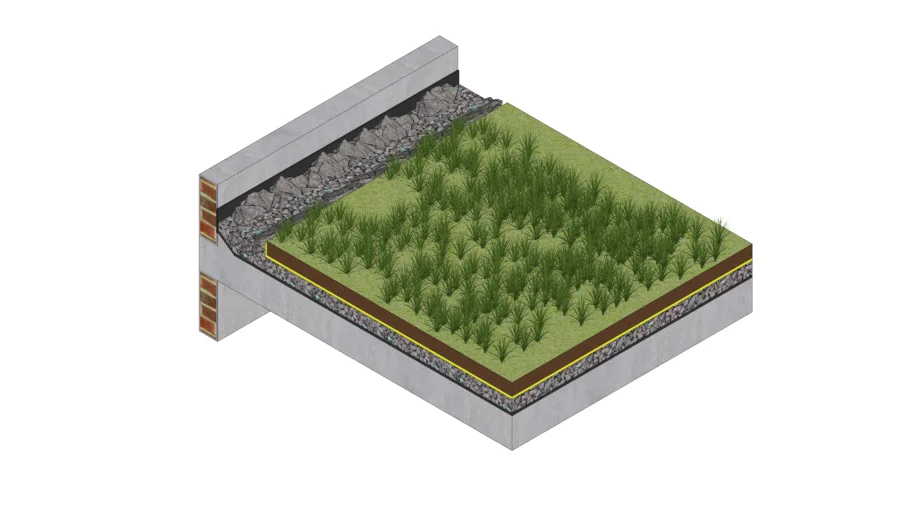 Extensive Green Roofs (Cubierta Vegetal Extensiva)
