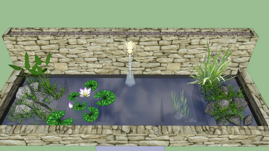 Victorian-style Pond
