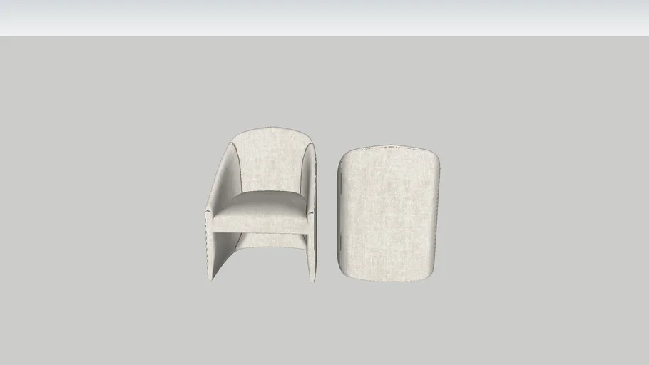Baldwin Upholstered Barrel Back Chair - Pottery Barn