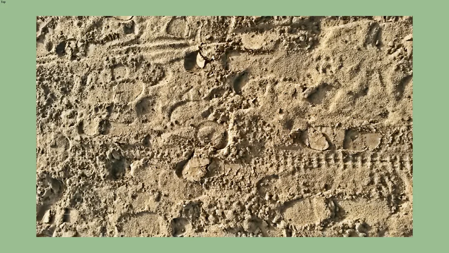 Sand road texture