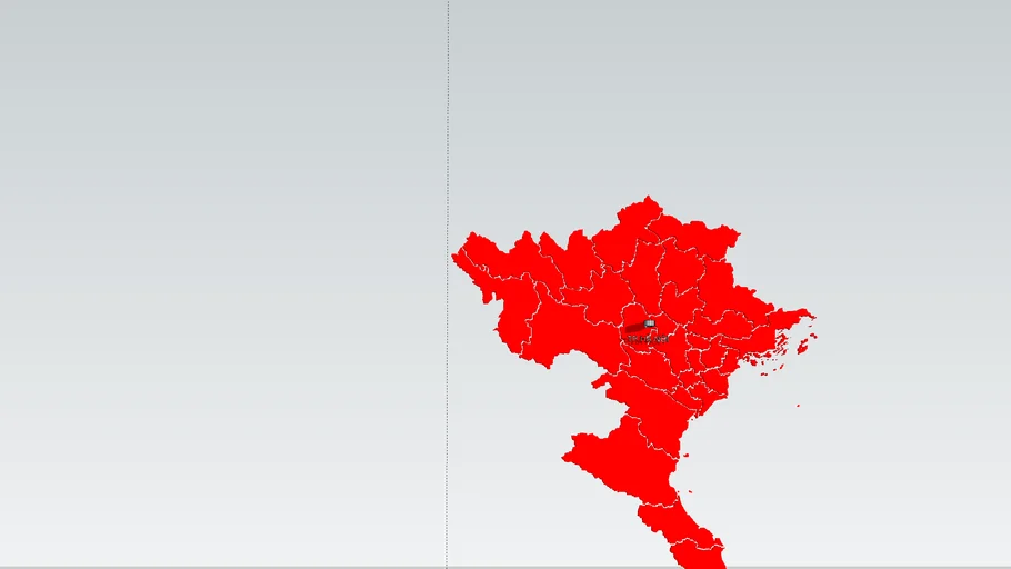 Viet nam polido map