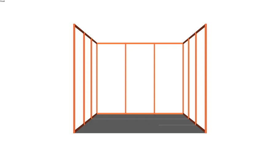 Shell Scheme Booth - 3x3 Inline