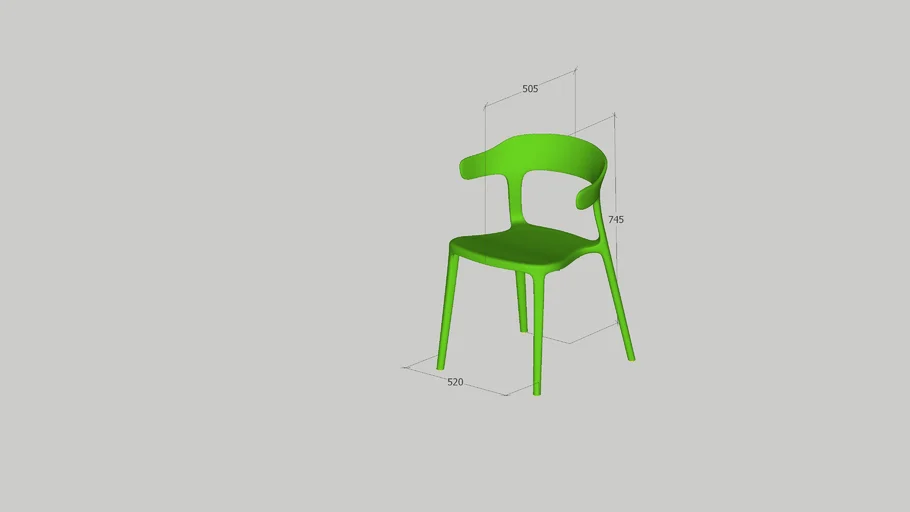 plastic chair