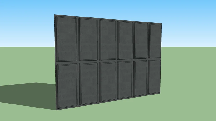 FlatLine/ Waffle 120X180 Horizontal/ Acoustic Panel