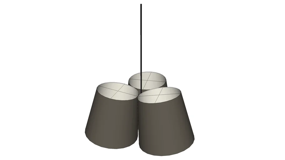 Lampara triple