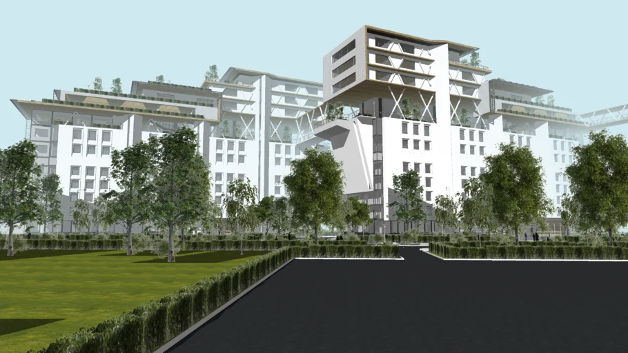 complex of buildings