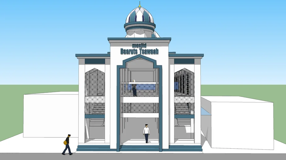 masjid 2 lantai