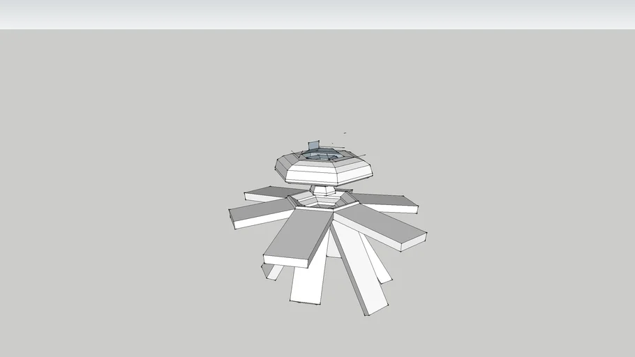 war of the worlds space ship
