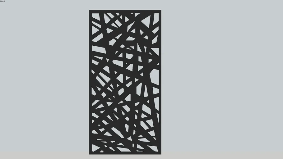 LASER CUT PLATE