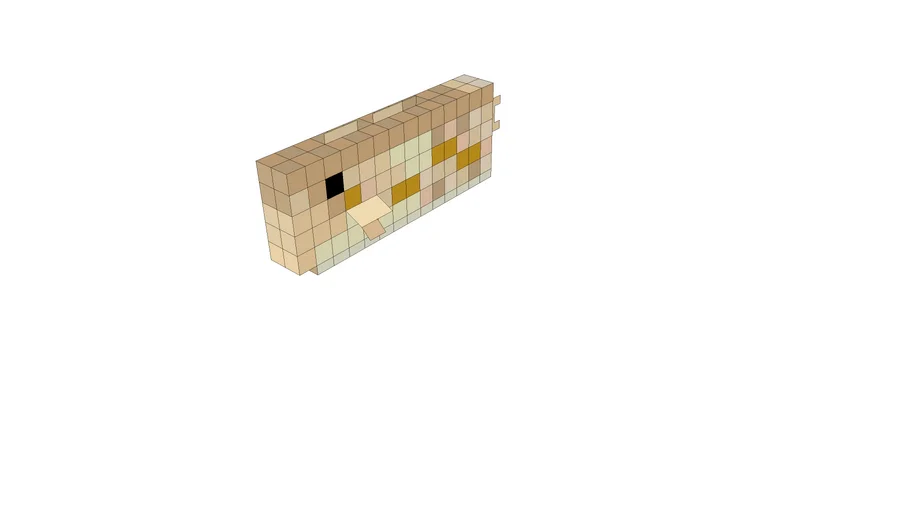 mincraft fish | 3D Warehouse