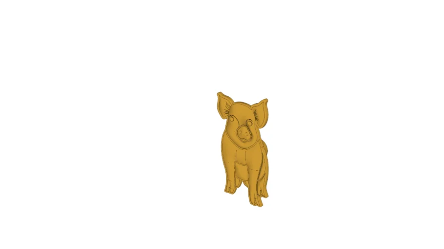 Puxador Porco