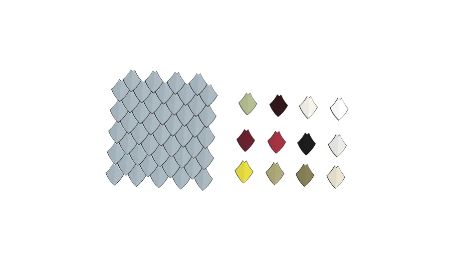 Snake tile by Kale Model By Pooh