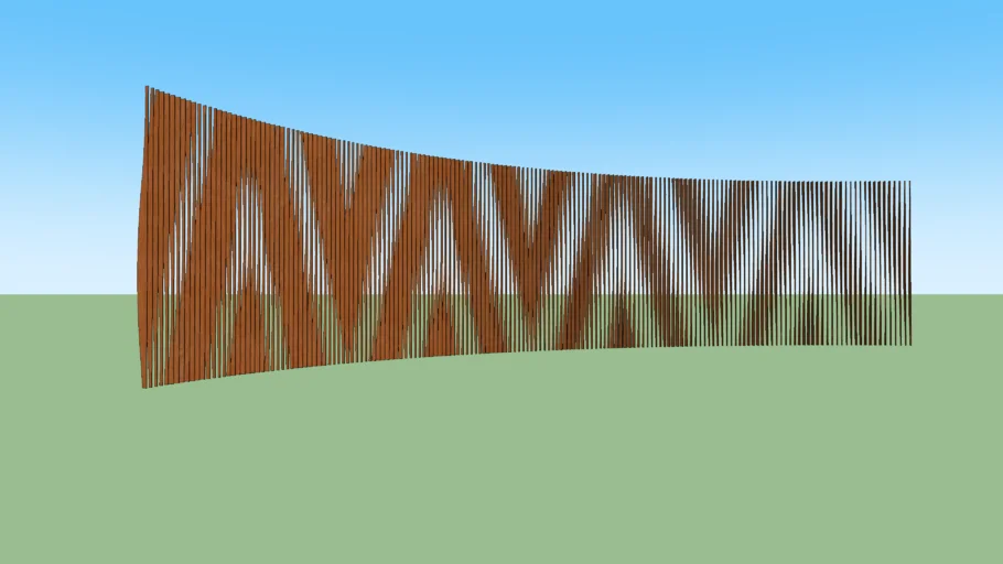 curved louvers