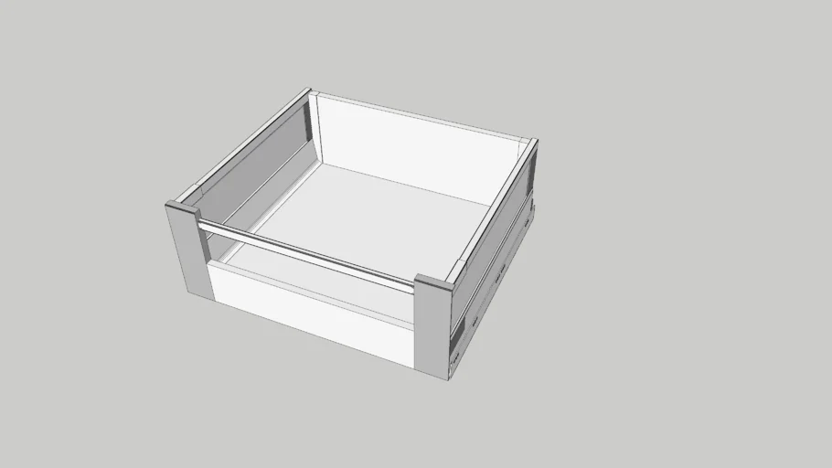 Blum Tandembox Antaro 30kg wewnętrzna wys. D. element dekoracyjny (bok M)