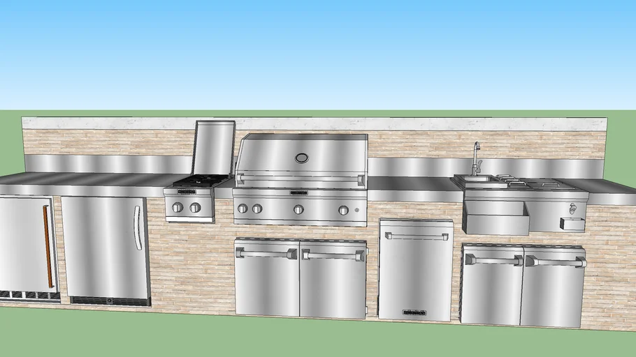 Barbecue - Outdoor Kitchen
