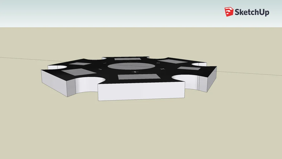 20mm Power LED star board heatsink