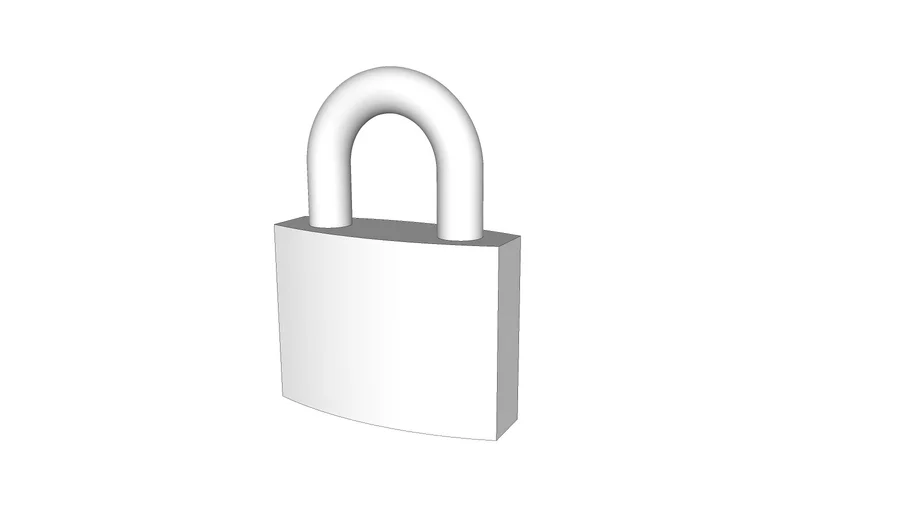 Padlock 1 | 3D Warehouse