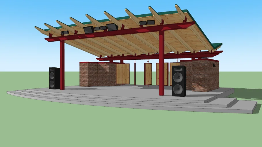 Outdoor Entertainment Stage