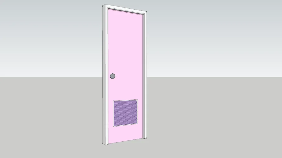 pintu kamar mandi