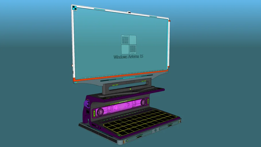 Futuristic Microsoft Windows Aeterna 15 | 3D Warehouse