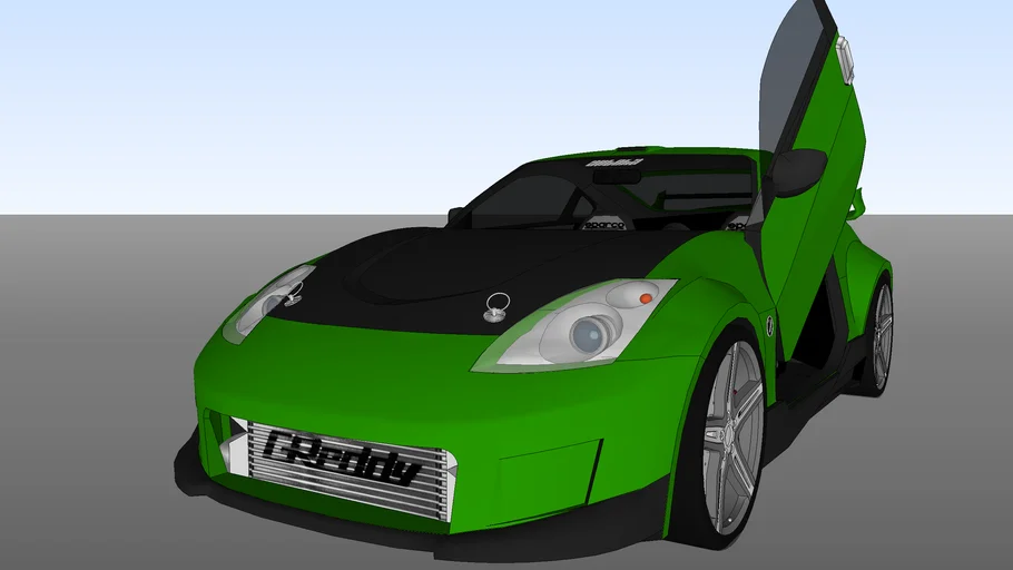 Customized Nissan 350z