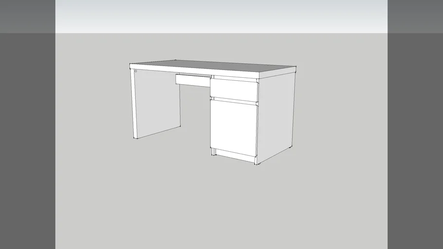 IKEA MALM asztal